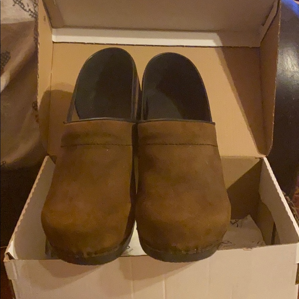 Sanita Clog -Tibet Oil Brown